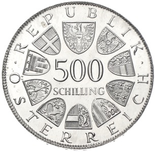Maria Theresia 500 Schilling
