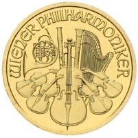 Österreich 10 Euro Wiener Phiharmoniker Goldmünze 2003