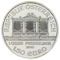 Wiener Philharmoniker Anlagemünze 1 Unze Silber 1,50 Euro