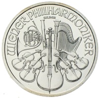 Wiener Philharmoniker Anlagemünze 1 Unze Silber