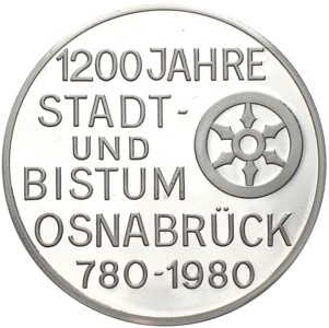 Silbermedaille Osnabrück Bistum
