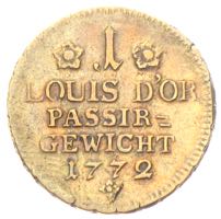 Passiergewicht Louisdor