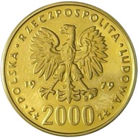 Polen 2000 Zloty Kopernikus 1979