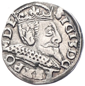 Polen Sigismund III.1587-1632 III Groschen 1597