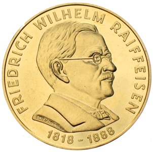 Raiffeisen Goldmedaille 1818-1888