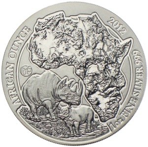 Ruanda African Ounce Nashorn 2012