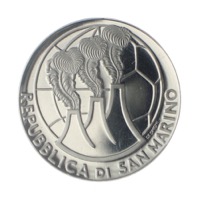 San Marino 10 Euro Fußball