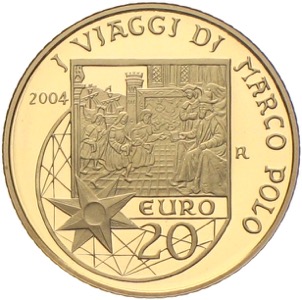 San Marino 20 Euro 2004 Marco Polo