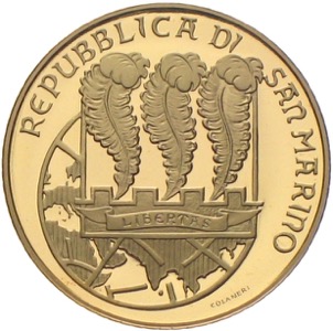 San Marino 20 Euro Marco Polo