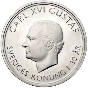 200 Kronen Schweden Carl Regierungsjubiläum 2003