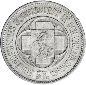 Schweiz Schützentaler Schaffhausen 1865