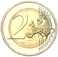 Slowakai 2 Euro sloboda demokracia 2009