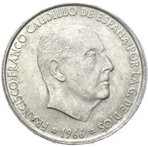 Spanien 100 Pesetas Francisco Franco 1966