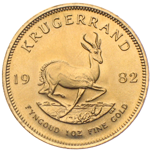 Krügerrand Goldmünze 1982 Unze