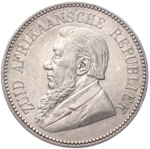 Zuid Afrikaanische Republiek 2 1/2 Shillings 1896 Paul Kruger