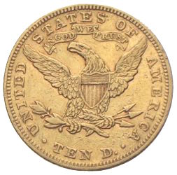 10 US Dollars Gold