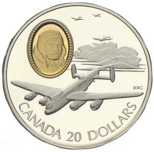 20 Dollars Canada Pioniere der Luftfahrt 1992