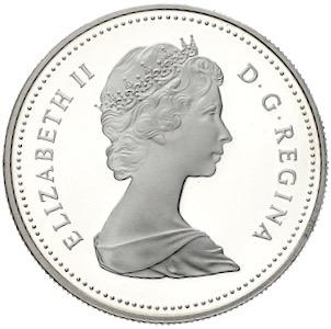 Kanada Dollar Toronto 1984