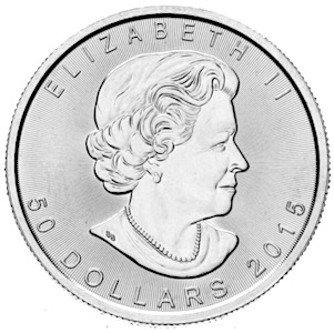 Platin Maple Leaf Kanada 1 Unze