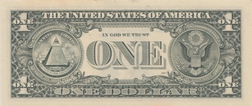 US Dollar Banknote George Washington  Greenback