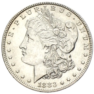 USA Morgan Silber Dollar 1883