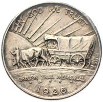 Oregon Trail Memorial Half Dollar