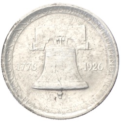 1926 American Independence Half Dollar