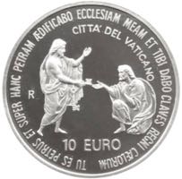 Vatikan 10 Euro Gedenkmünze