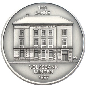 Volksbank Minden Silbermedaille 1997