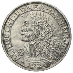 3 Reichsmark Albrecht Dürer