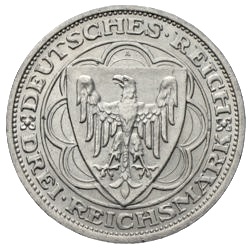 3 Reichsmark Magdeburg  1931