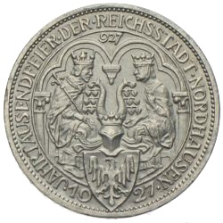 3 Reichsmark Nordhausen