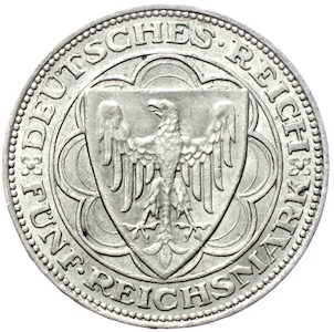 5 Reichsmark Bremerhaven 1927