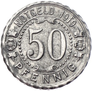 Witten Notgeld der Stadt 1919